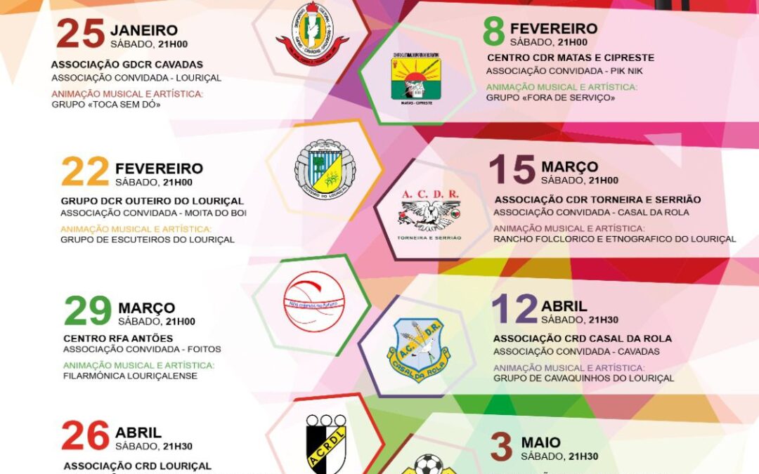 12.ª Edição dos Serões Culturais da Freguesia do Louriçal.